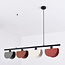 Suspension design, 4 lumières - Colore