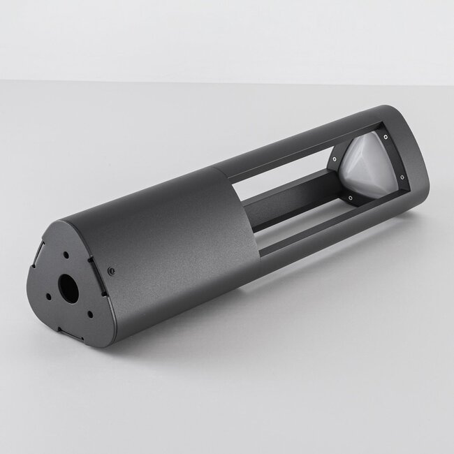 Lampe d'extérieur sur pied Jacob anthracite à LED intégrée - 50 cm
