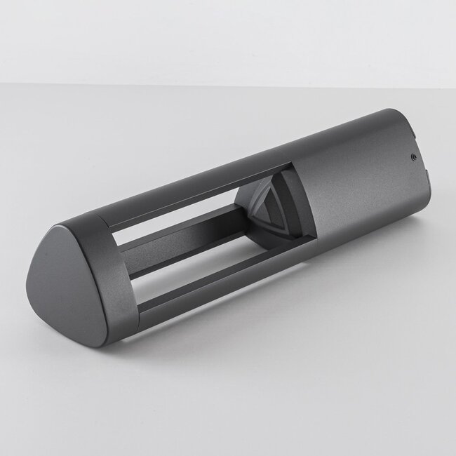 Lampe d'extérieur sur pied Jacob anthracite à LED intégrée - 50 cm