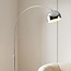 Lampadaire incliné, chrome - Bowie