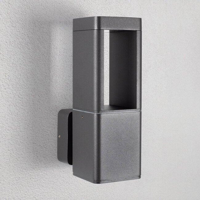 Applique murale extérieure Mauro - anthracite avec LED intégrée