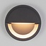 Applique murale extérieure ronde Milano - anthracite avec LED intégrée