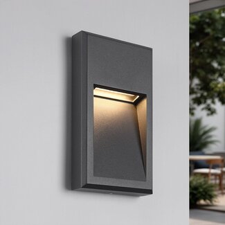 Applique murale extérieure Pierre - avec LED intégrée