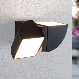Applique d'extérieur orientable Xanthe - anthracite