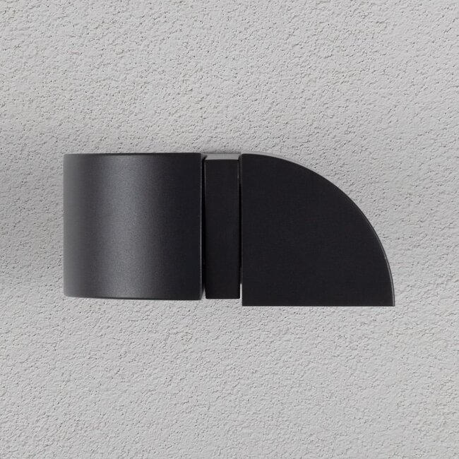 Applique murale extérieure orientable Xanthe - anthracite avec LED intégrée