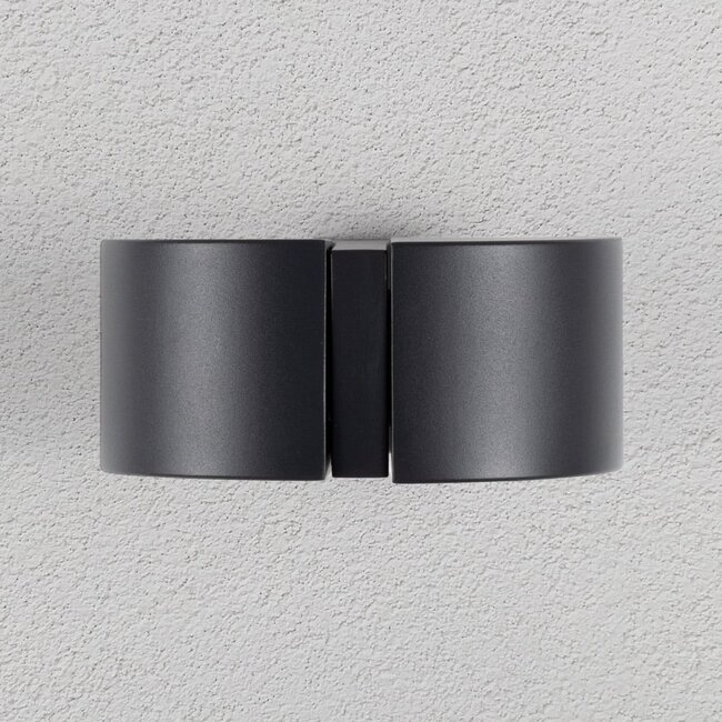 Applique murale extérieure orientable Xanthe - anthracite avec LED intégrée