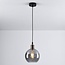 Suspension 1 lumière - Loiza - verre fumé