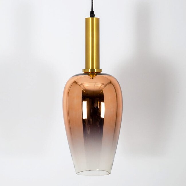 Suspension 1 lumière avec dégradé de couleurs - Velicia