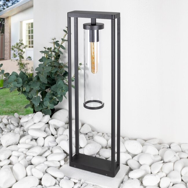 Lampe d'extérieur sur pied Nino anthracite
