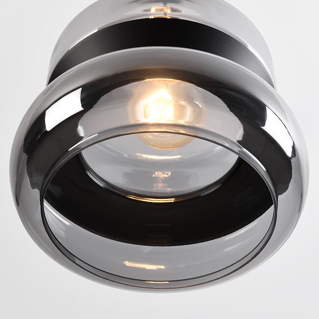 Lampe suspendue à 1 lumière Sofie - verre large