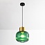 Suspension Inya en verre vert