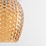 Suspension Lana avec verre ambré 1 lumière - variante 1