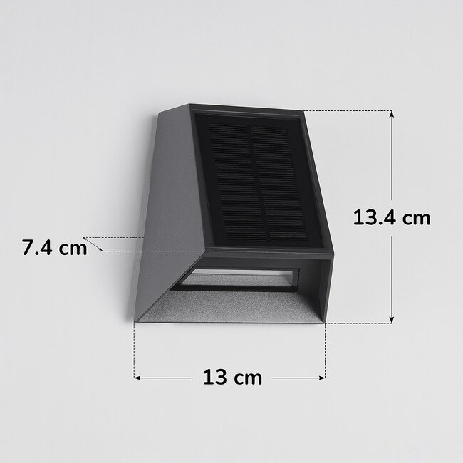 Applique solaire d'extérieur avec capteur - Sonia