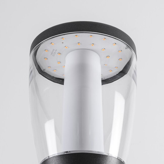 Lampe d'extérieur solaire sur pied Donni à détecteur