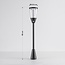 Lampe d'extérieur solaire sur pied Donni à détecteur
