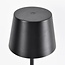 Lampadaire minimaliste noir Jytte - dimmable
