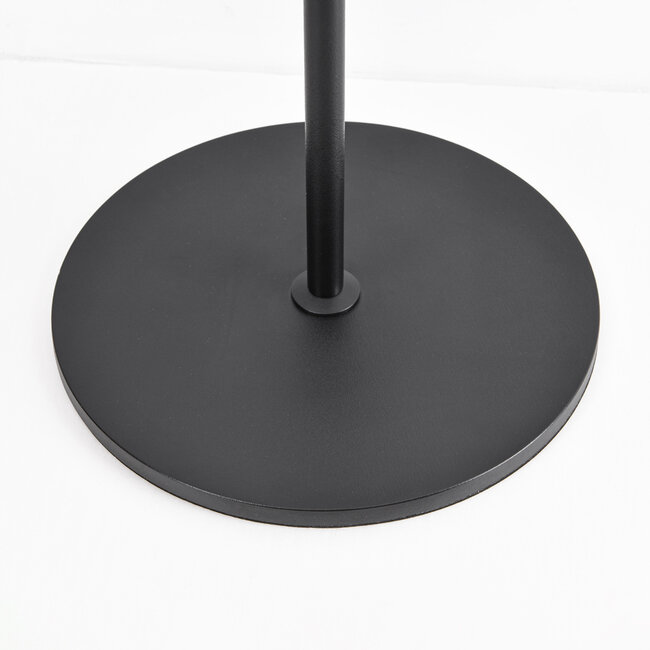 Lampadaire d'extérieur rechargeable Jytte, dimmable - noir