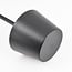 Lampadaire d'extérieur rechargeable Jytte, dimmable - noir