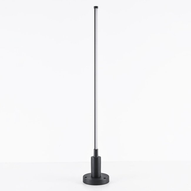Lampe d'extérieur sur pied Lyell anthracite à piquet, LED intégrée