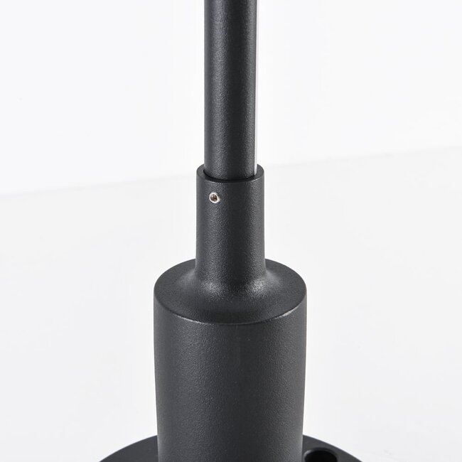 Lampe d'extérieur sur pied Lyell anthracite à piquet, LED intégrée