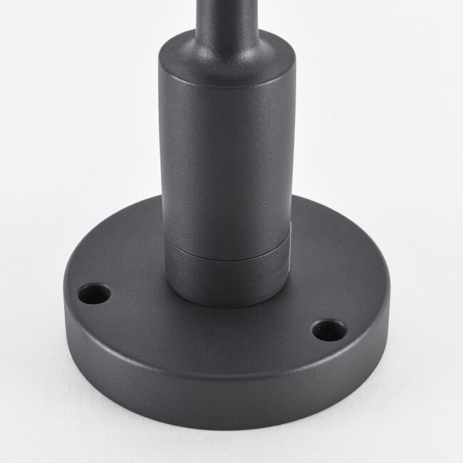 Lampe d'extérieur sur pied Lyell anthracite à piquet, LED intégrée