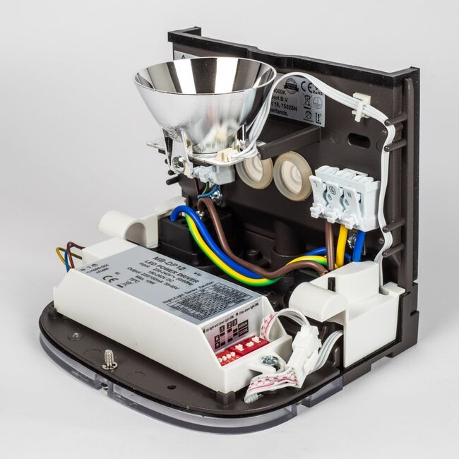 Applique murale à intensité variable avec prises extérieures - Ares