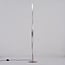Lampadaire Locke avec armature torsadée et LED intégrée