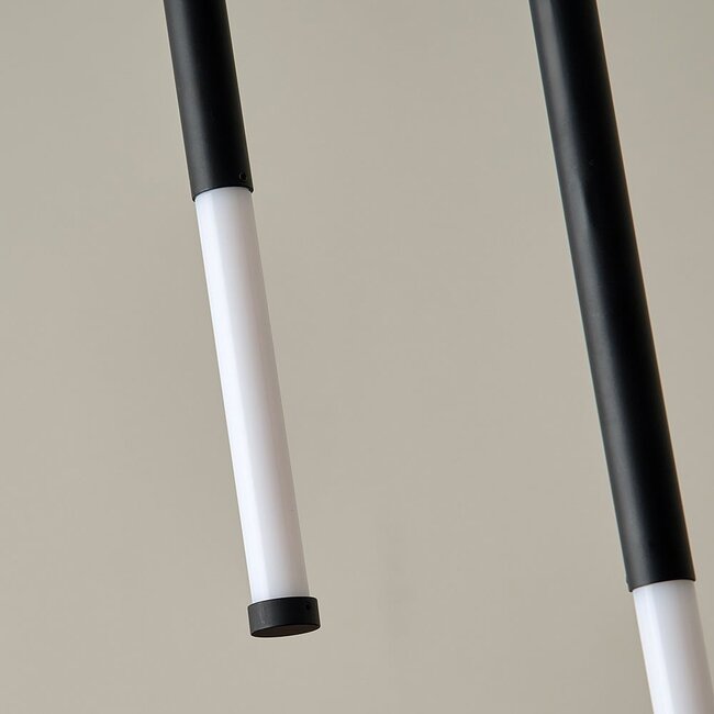 Lampe suspendue Rod noire - Rura