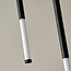 Suspension barre Rura - noir avec LED intégrée