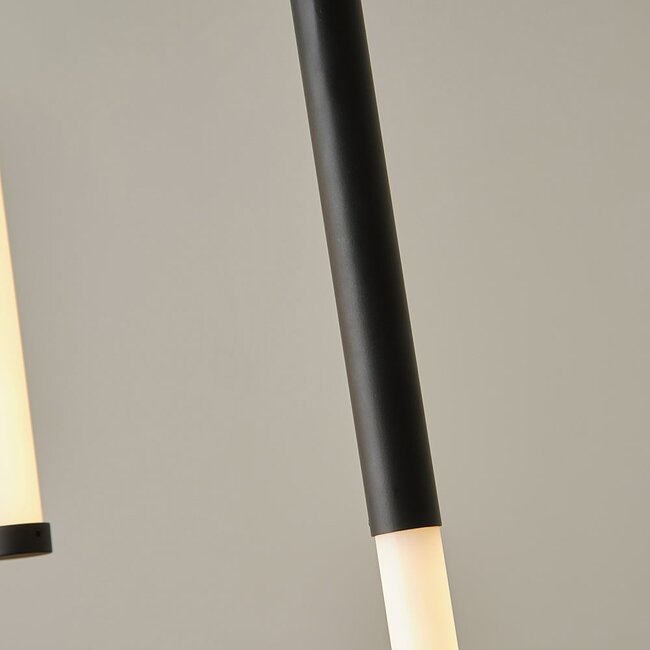 Lampe suspendue Rod noire - Rura