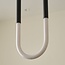 Lampe suspendue design Rohr - noir
