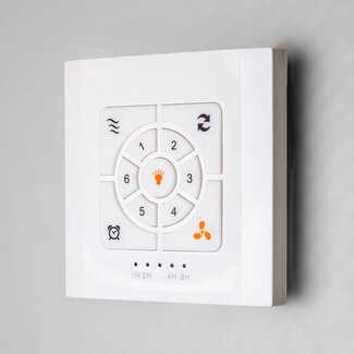 Interrupteur mural pour ventilateurs de plafond, Attention : ne convient pas à tous les modèles