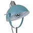 Lampadaire avec abat-jour inclinable Lazos - bleu
