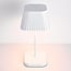 Lampe de table rechargeable et dimmable Robin - blanc mat