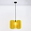 Suspension Benthe en feutre PET jaune