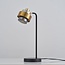 Lampe à poser Kulta à abat-jour pivotant - verre fumé