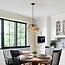 Lampe suspendue industrielle en rotin - Mimbre