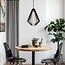 Lampe suspendue à 1 lumière Penta - noir