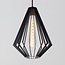Lampe suspendue à 1 lumière Penta - noir