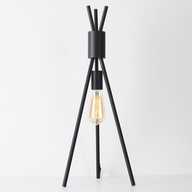 Lampe à poser 1 lumière Tenda - noir