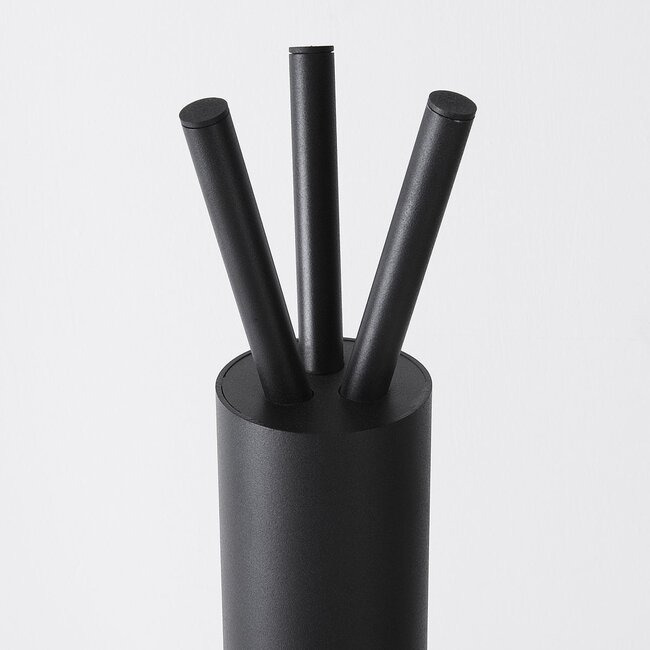 Lampe à poser 1 lumière Tenda - noir