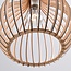 Suspension boho en bois Legno - ronde