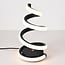Lampe à poser Borja en spirale avec LED variateur à 3 niveaux