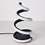 Lampe à poser Borja en spirale avec LED variateur à 3 niveaux