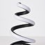 Lampe à poser Borja en spirale avec LED variateur à 3 niveaux