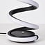 Lampe à poser Borja en spirale avec LED variateur à 3 niveaux