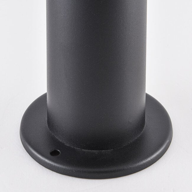 Lampadaire extérieur noir rustique Lucia - 40 cm