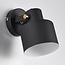 Applique inclinable Alfie en noir