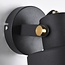 Applique inclinable Alfie en noir