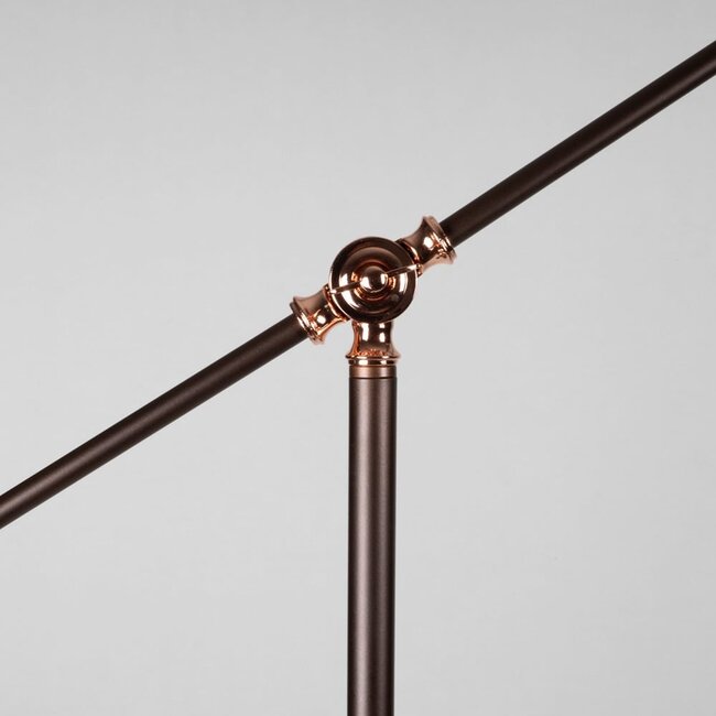 Lampadaire inclinable - Tom - marron café